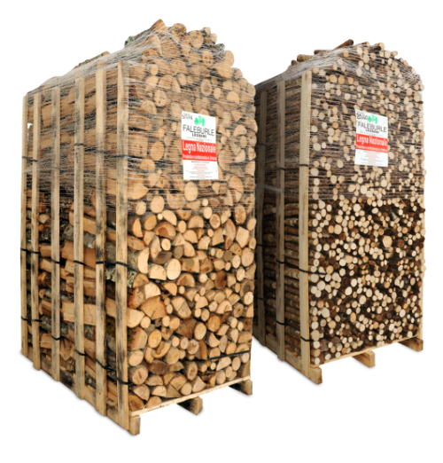 Legna da ardere in bancali