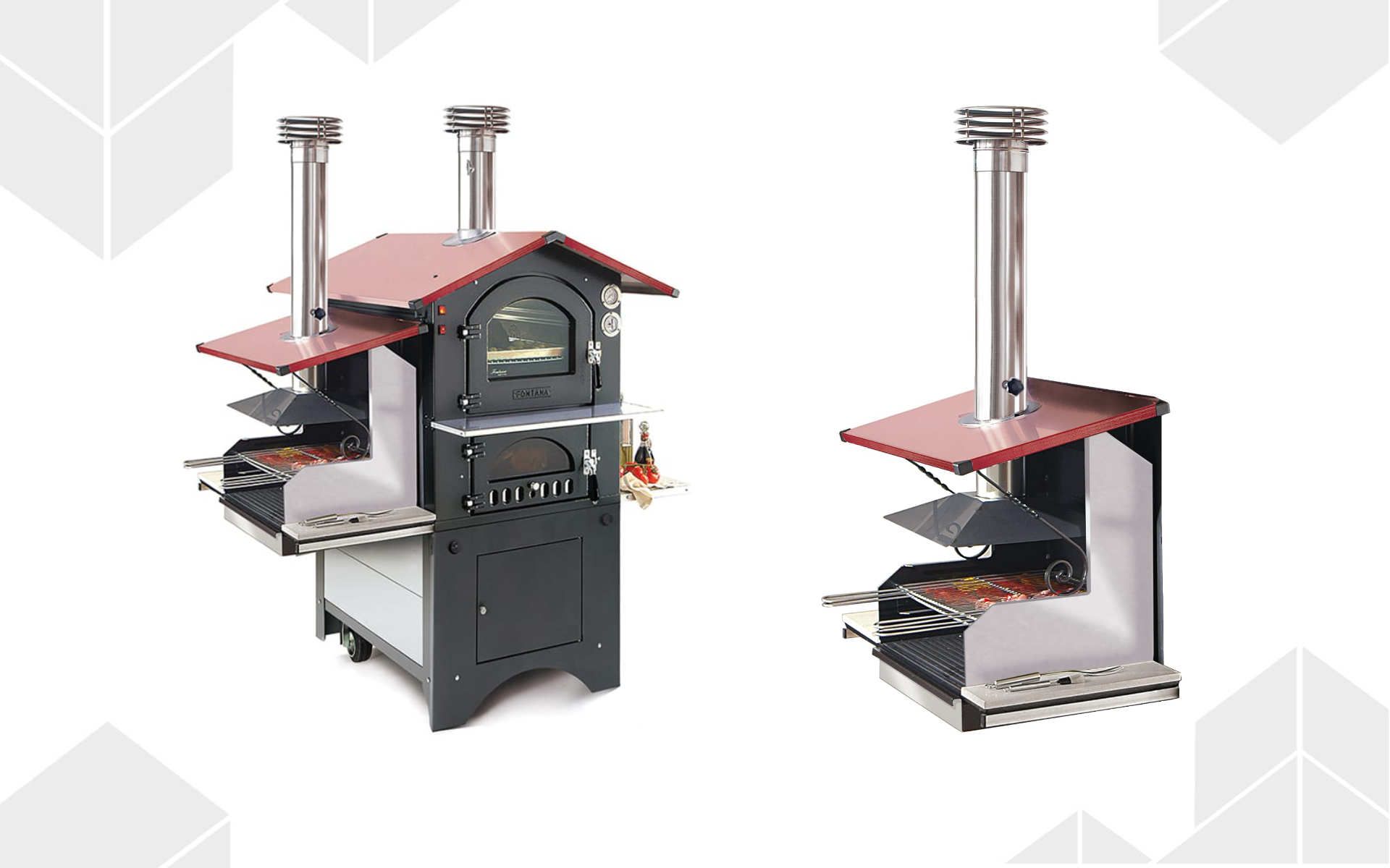 Forni combinati barbecue