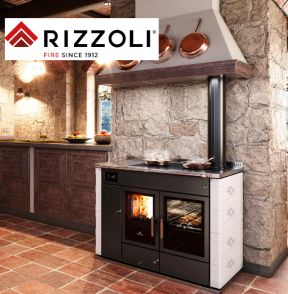 Termocucina a legna Rizzoli