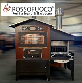 Forno combinato barbecue Rossofuoco