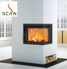 Focolare a legna Scan
