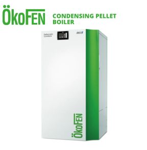 Zeroflame condensing pellet boiler