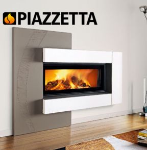 Inserto ventilato a legna Piazzetta