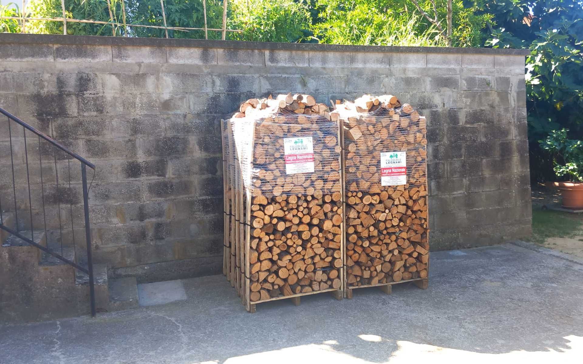 Legna nazionale in bancali
