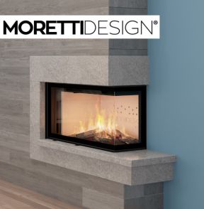 Focolare a legna Moretti Design