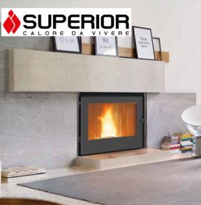 Inserto ventilato a pellet Superior