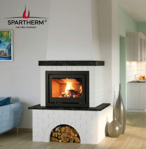 Inserto ventilato a legna Spartherm